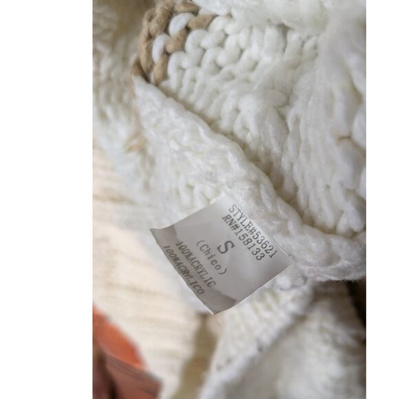 Staccato Chestnut color block sweater Size S - Picture 10 of 10